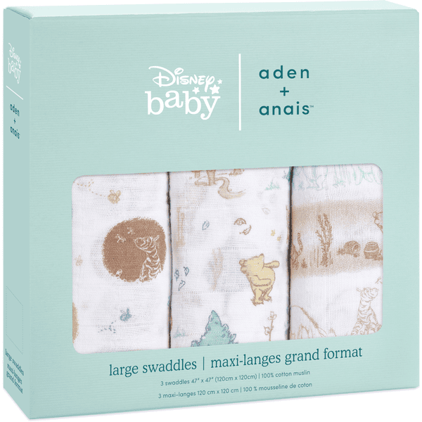 aden + anais™ Winnie the Pooh 3-pack puck wipes