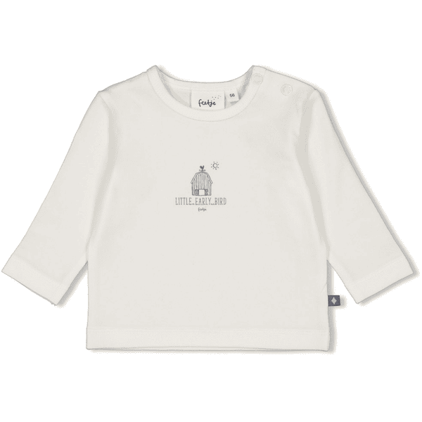 Feetje Farm Life natuur shirt met lange mouwen