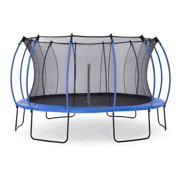 plum® Springsafe Trampolin Colours 426 cm mit Sicherheitsnetz, blau