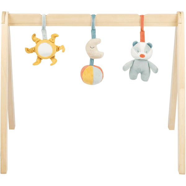 Nattou Holzbogen mit hängendem Spielzeug