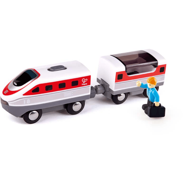 Hape Set tren de juguete Intercity a pilas