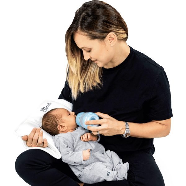KOALA BABYCARE ® Almohada para bebés desde 0 meses blanca 