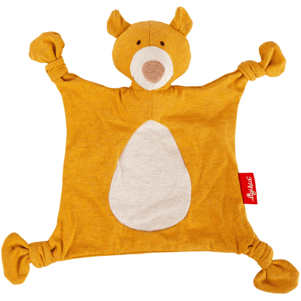 sigikid® Schnuffeltuch Bär Yellow gelb