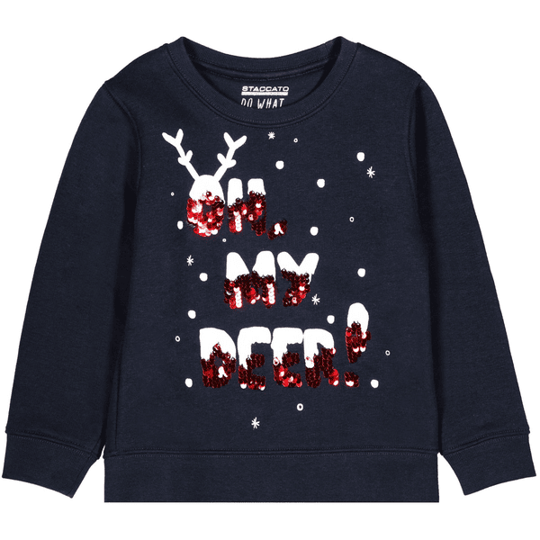 STACCATO Girl s Sweat-shirt bleu nuit 