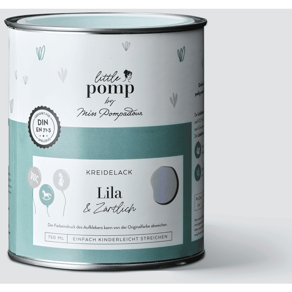 Little Pomp Krijtlak Paars & Teder 750 ml