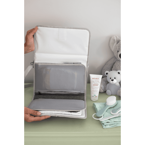 Geneve II Diaper Bag heather grey