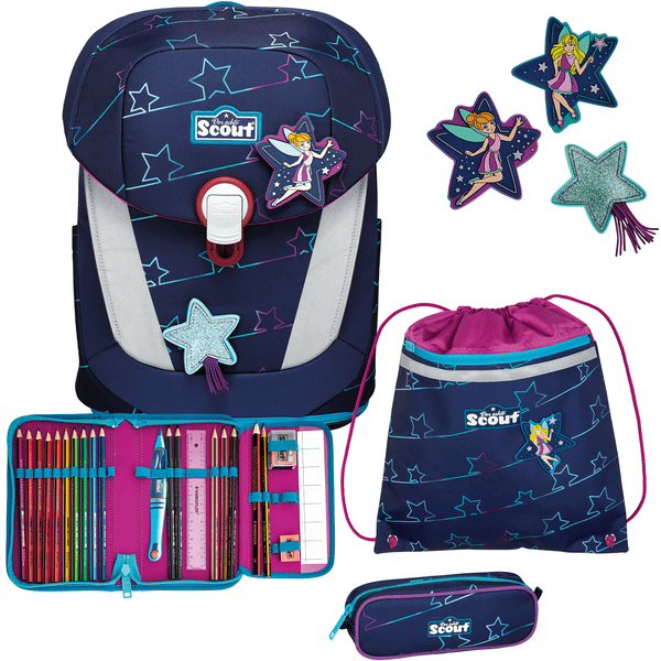 Scout Sunny II - Blue Star, 4 piezas.