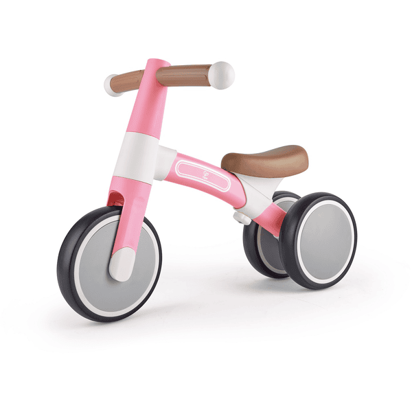 Bicicleta sin pedales para niños de aluminio rosa