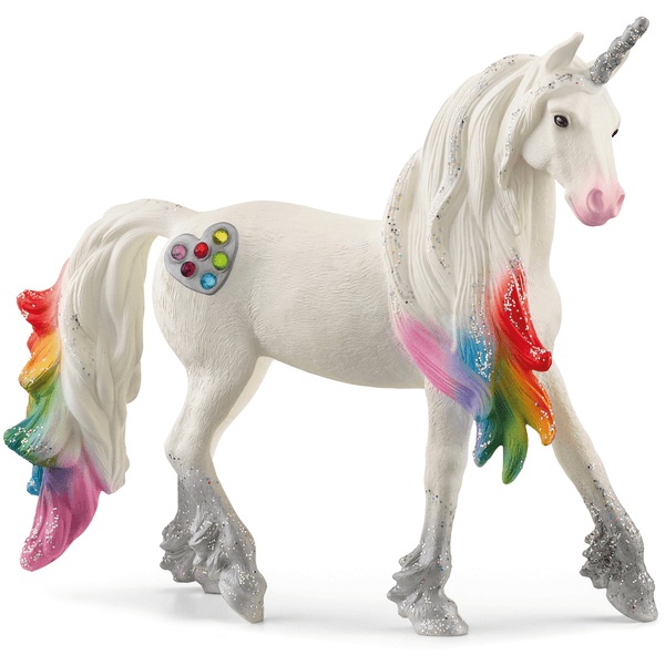 schleich® Regenbogeneinhorn Hengst 70725