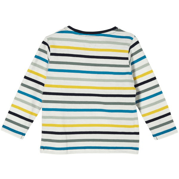 s.Oliver Langarmshirt off-white-stripes