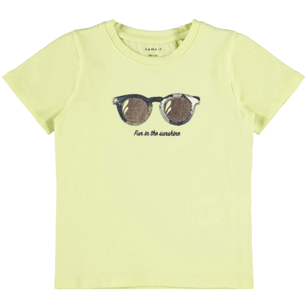 name it T-Shirt Nmffi summer Yellow Poire