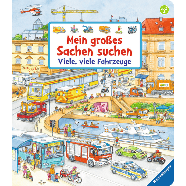 Ravensburger Erste Bilder - Mein großes Sachen suchen: Viele, viele Fahrzeuge