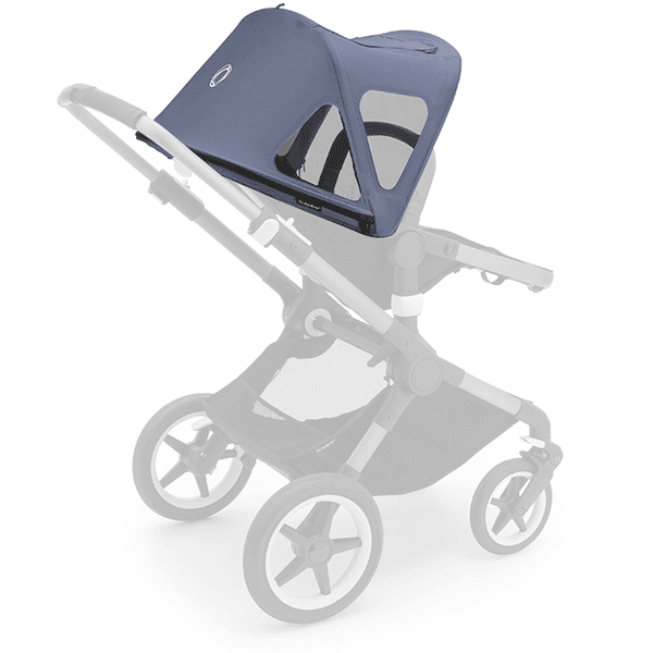 bugaboo Cappottina parasole con finestre di ventilazione Breezy Donkey 5 Seaside Blue pinkorblue