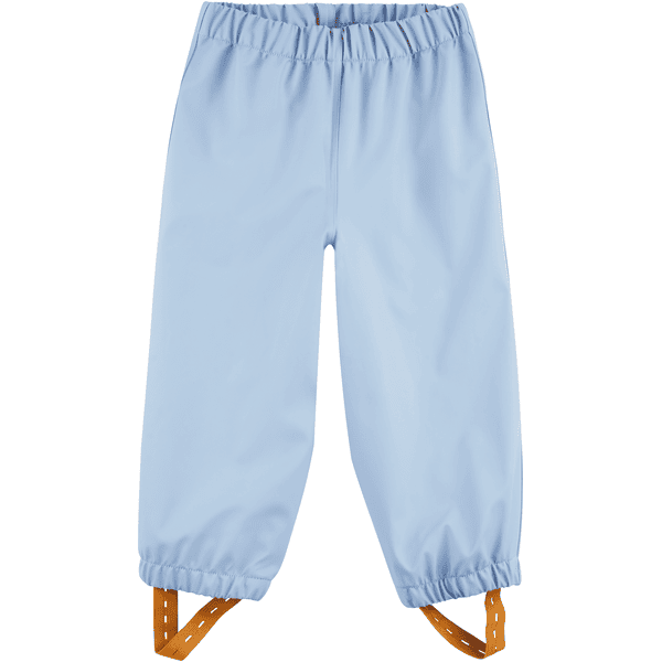 Sterntaler Pantalón de lluvia azul liso sin forro 