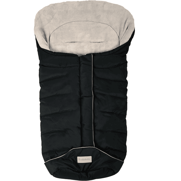 Altabebe Winter Footmuff Climate Guard for barnevogn og klapvogn Svart Lys Grå