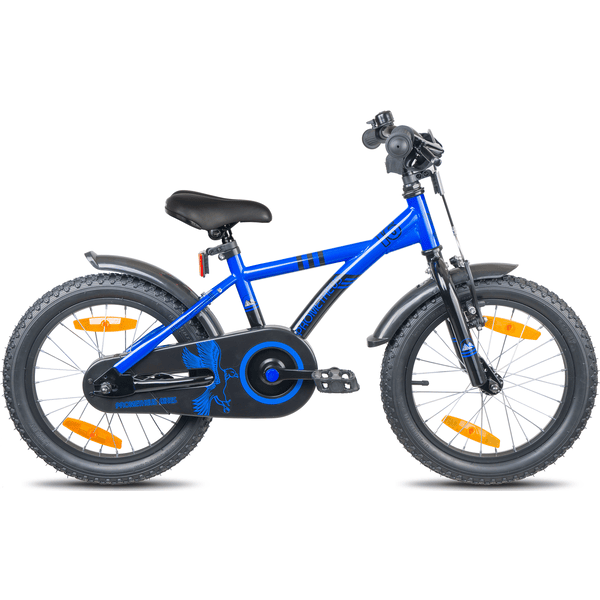 PROMETHEUS BICYCLES V lo enfant 16 pouces stabilisateurs bleu