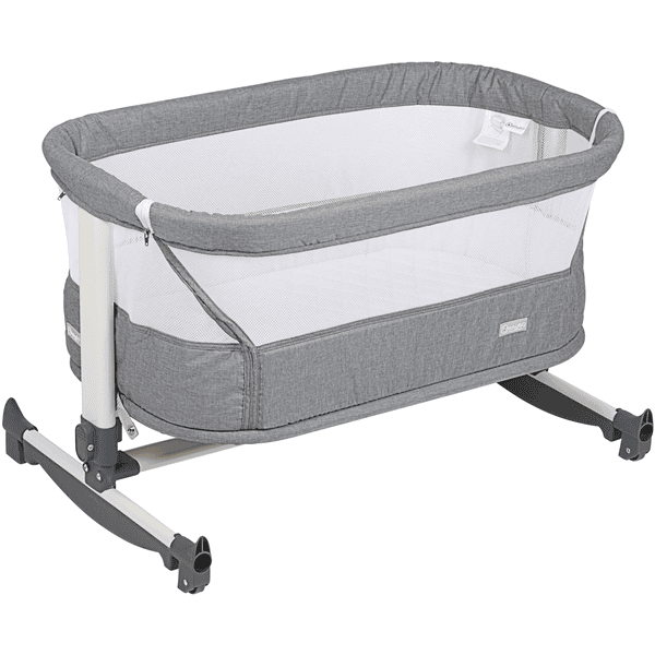 PIMKO - Babynest Con Balze Bozollo Per Bambini Riduttore Per Letto Neonato  Lettino Da Viaggio Culla 100% Cotone 55x90cm (grigio Con Balze) - ePrice