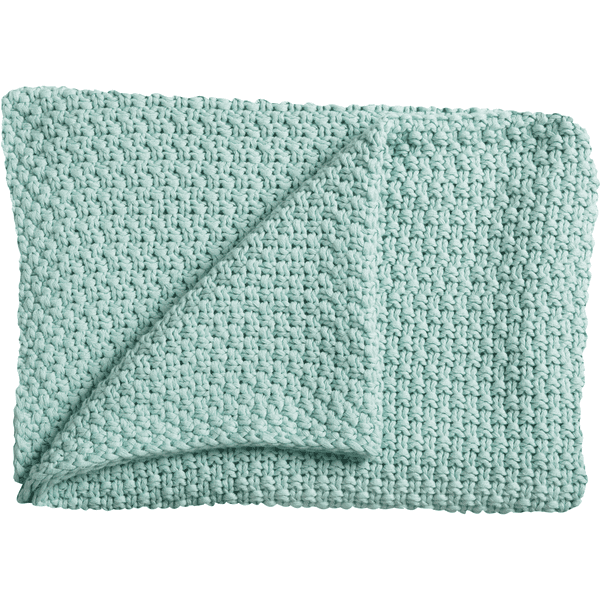 Schardt Baby-Strickdecke 75 x 100 cm mint