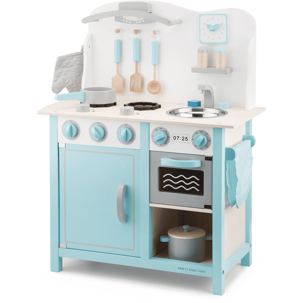 New Classic Toys Küchenzeile Bon Appetit Deluxe blau