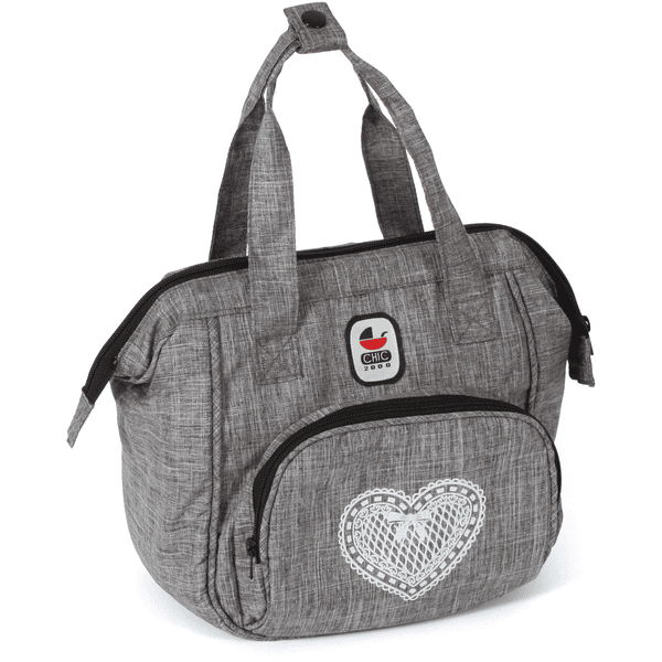 BAYER CHIC 2000 Puppen-Wickeltasche, Jeans grau