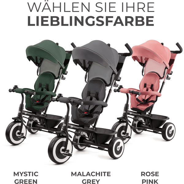 TRICICLO KINDERKRAFT ASTON GRIGIO