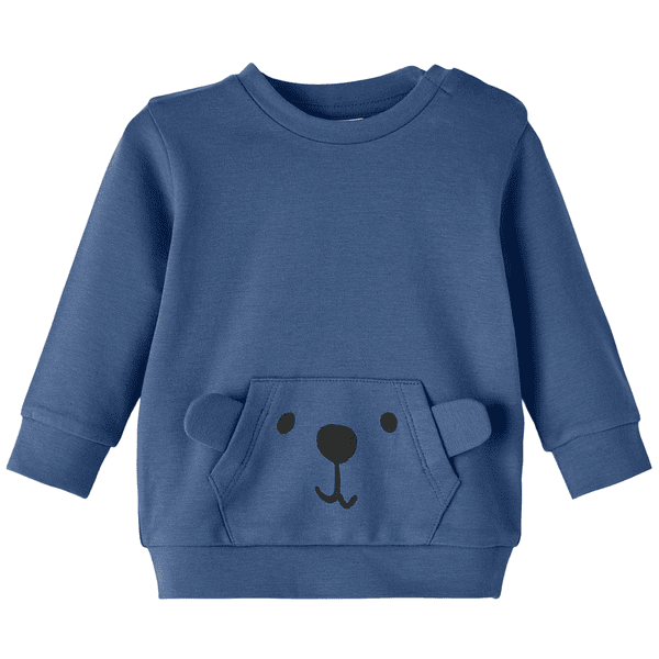 name it Sweatshirt Nbmbast Bijou Blue