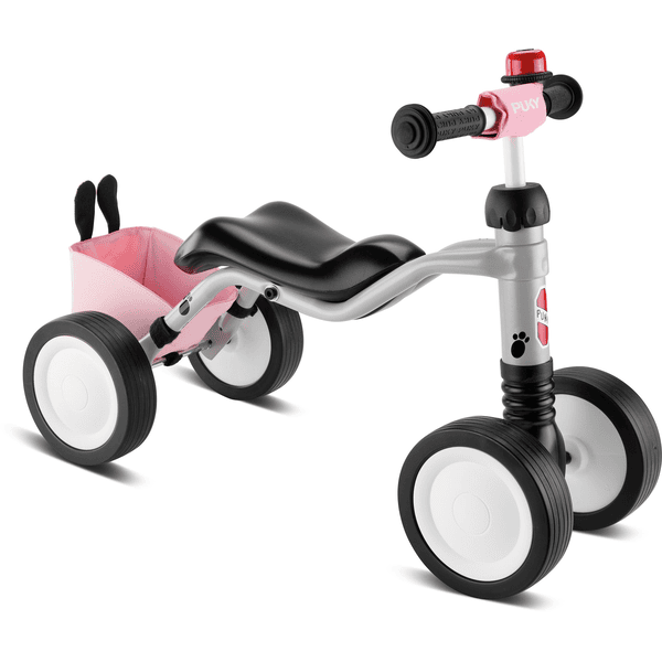 PUKY ® Loopfiets Wutsch Bundle, roze