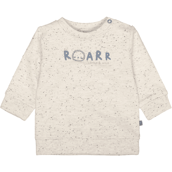 STACCATO  Sweatshirt cream mélange structuré