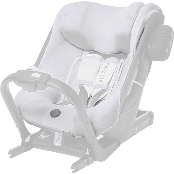 AXKID Eco bamboe stoelhoes voor AXKID One White 