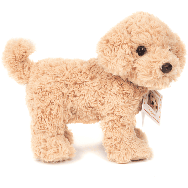 Teddy HERMANN ® Peluche Búho marrón claro 16 cm 