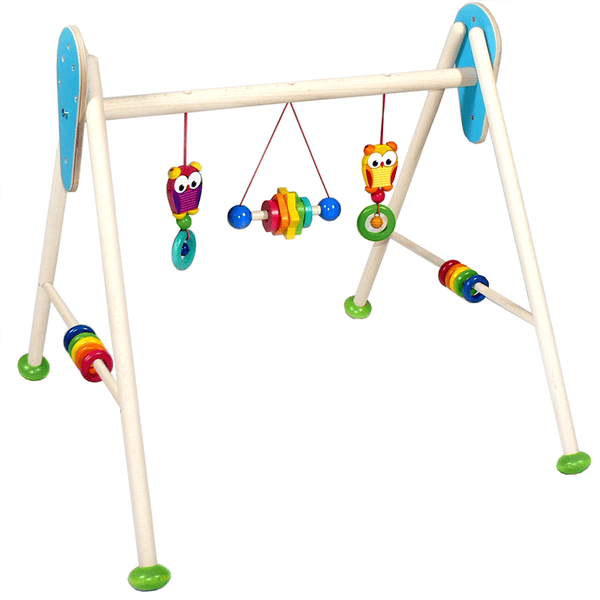 Hess wooden cheap baby gym