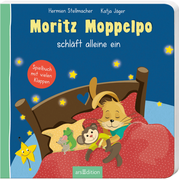 arsEdition Moritz Moppelpo schläft alleine ein