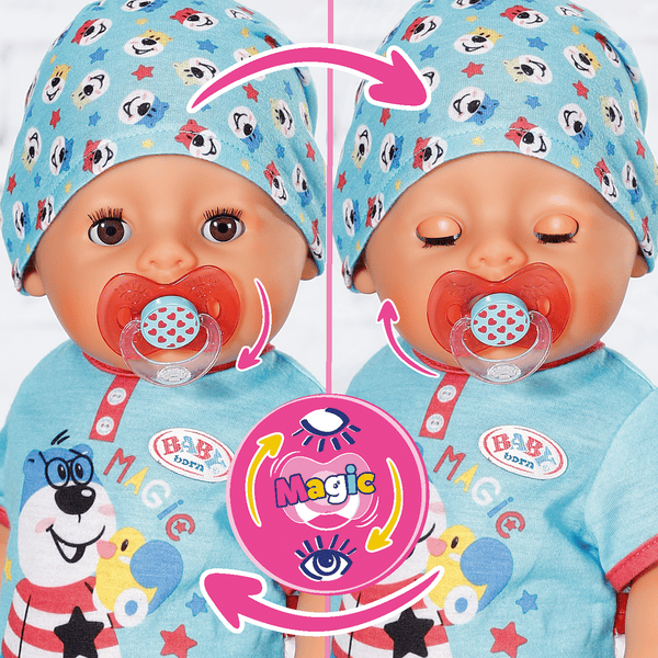 Zapf Creation Muñeco BABY born® Magic Girl 43 cm 