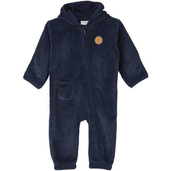 s.Oliver Plüschoverall blue