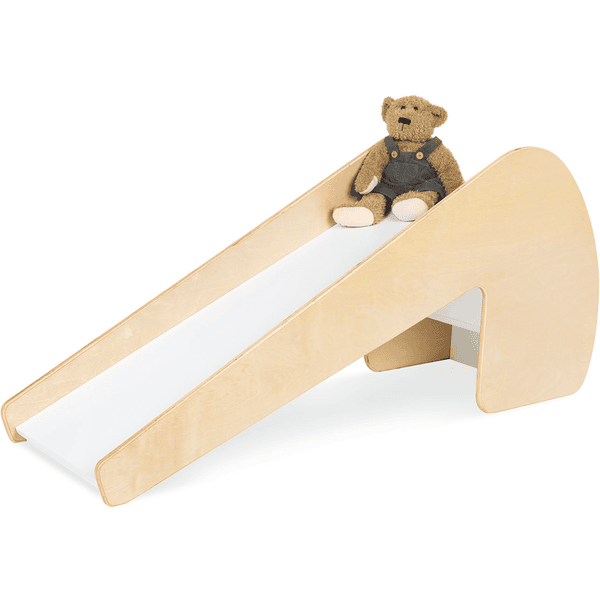 Toboggan Intérieur en Bois - Blanc 155 cm - Pinolino