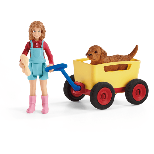 schleich® Farm World - Bollerwagen-Ausflug 42543