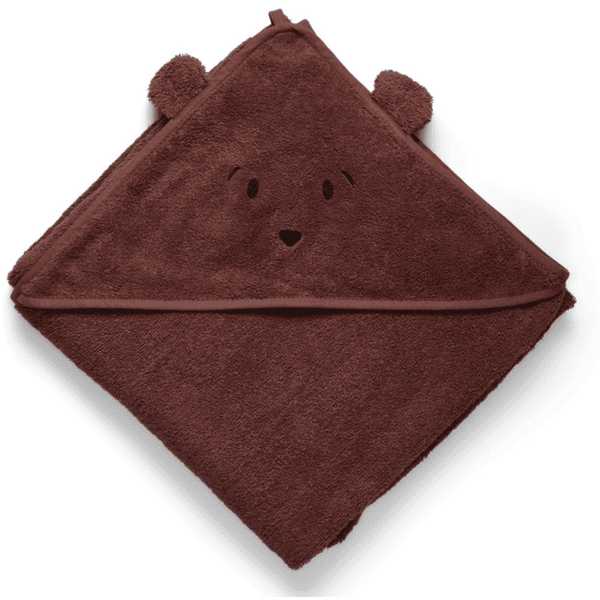 nuuroo Håndklæde med hætte Aki 70 x 70 cm Mahogni