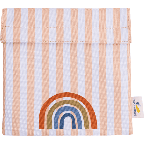 the cotton cloud Sand Regnbuefarvet støvpose