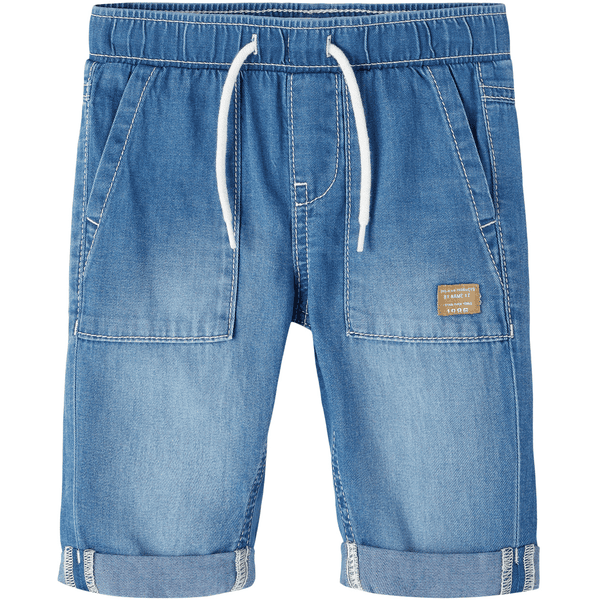 name it Džíny shorts Nmmben Medium Blue Denim