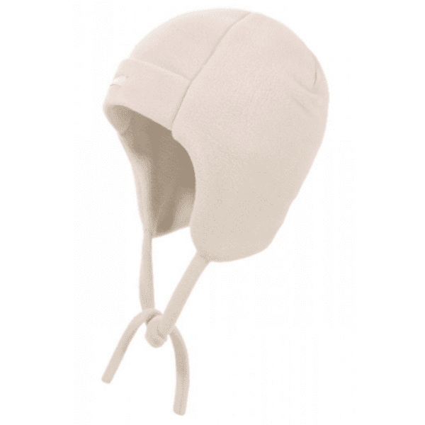 Maximo Cappello bambino in pile bianco sporco 