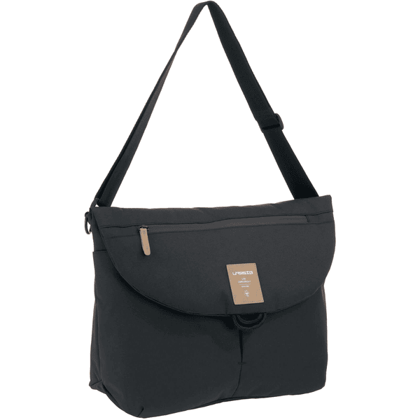 LÄSSIG Wickeltasche Green Label Manu Messenger Bag black