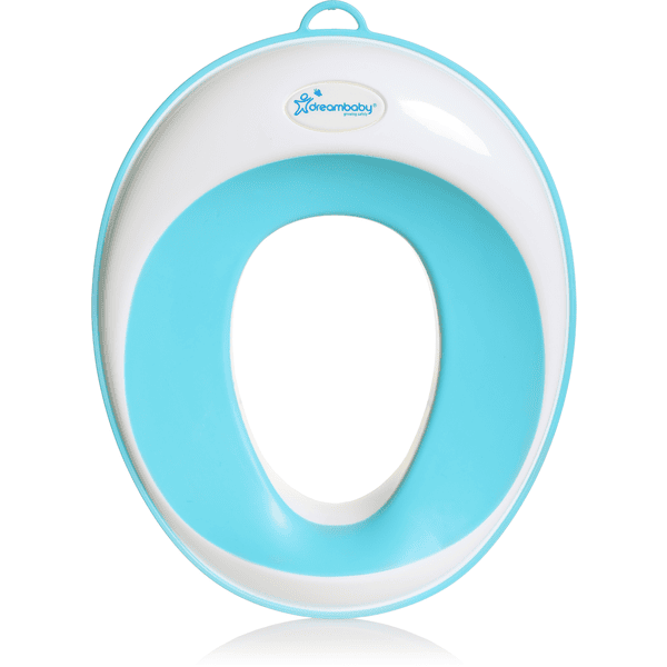 Dreambaby® Toilettensitz mit schlanken Konturren  in aqua/weiß



