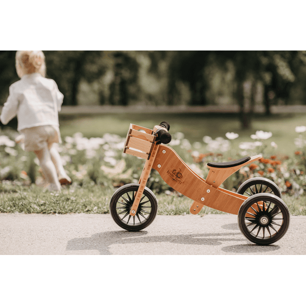 Kinderfeets® Tricycle draisienne évolutif 2en1 Tiny Tot Plus, bois