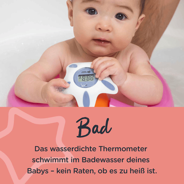 Tommee tippee bath store and room thermometer