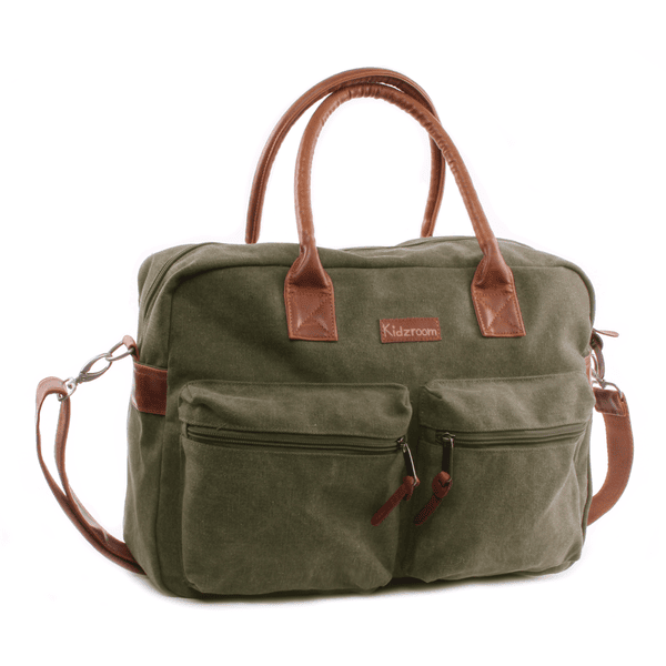 Kidzroom Bolso cambiador Vision of Love Canvas verde