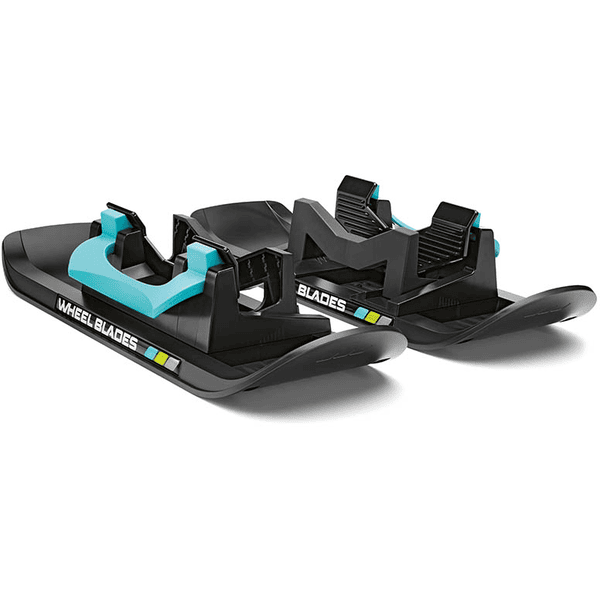 Wheelblades Ski para carro de bebé XL negro/azul