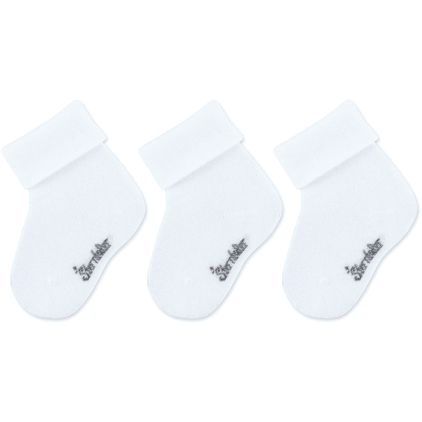 Sterntaler Vauvan sukat 3-pack Uni Valkoinen 