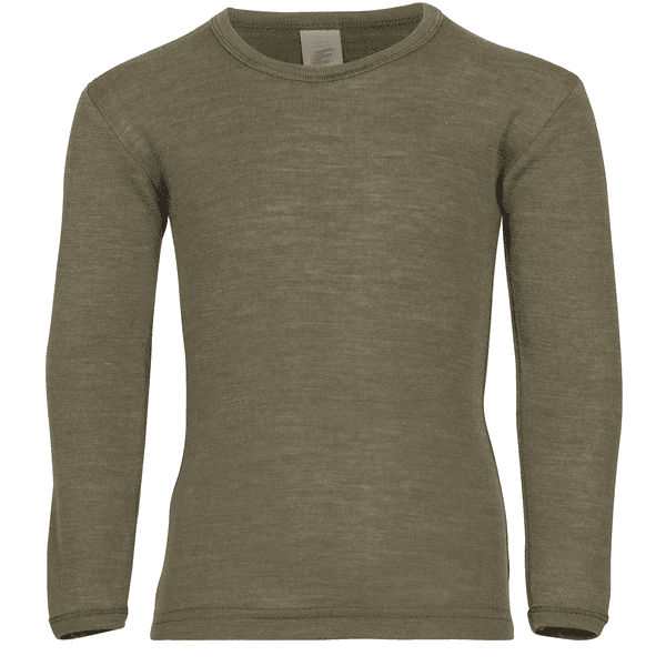 Engel Langarmshirt olive