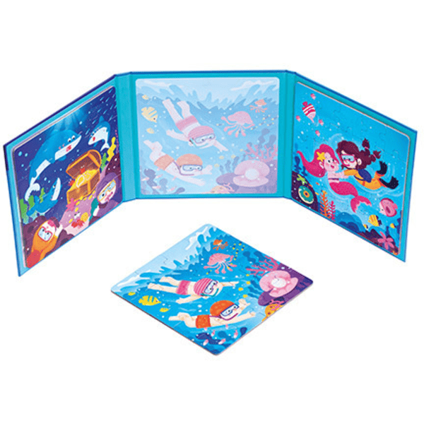 Bino Magnetische puzzel 3 in 1, Sea World