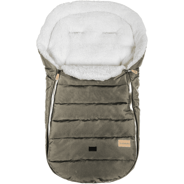 Altabebe Oslo wintervoetenzak voor kinderwagen granite-whitewash